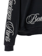 Balenciaga Black Cotton Hoodie Balenciaga