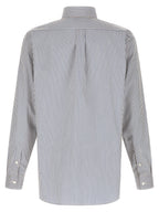 Fendi Blue Cotton Blouse Fendi