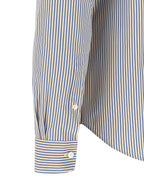 Fendi Blue Cotton Blouse Fendi