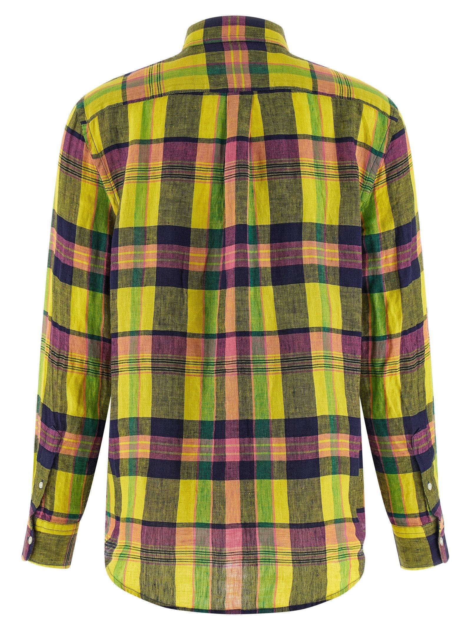 Polo Ralph Lauren Multicolor Linen Blouse Polo Ralph Lauren