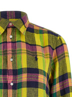 Polo Ralph Lauren Multicolor Linen Blouse Polo Ralph Lauren