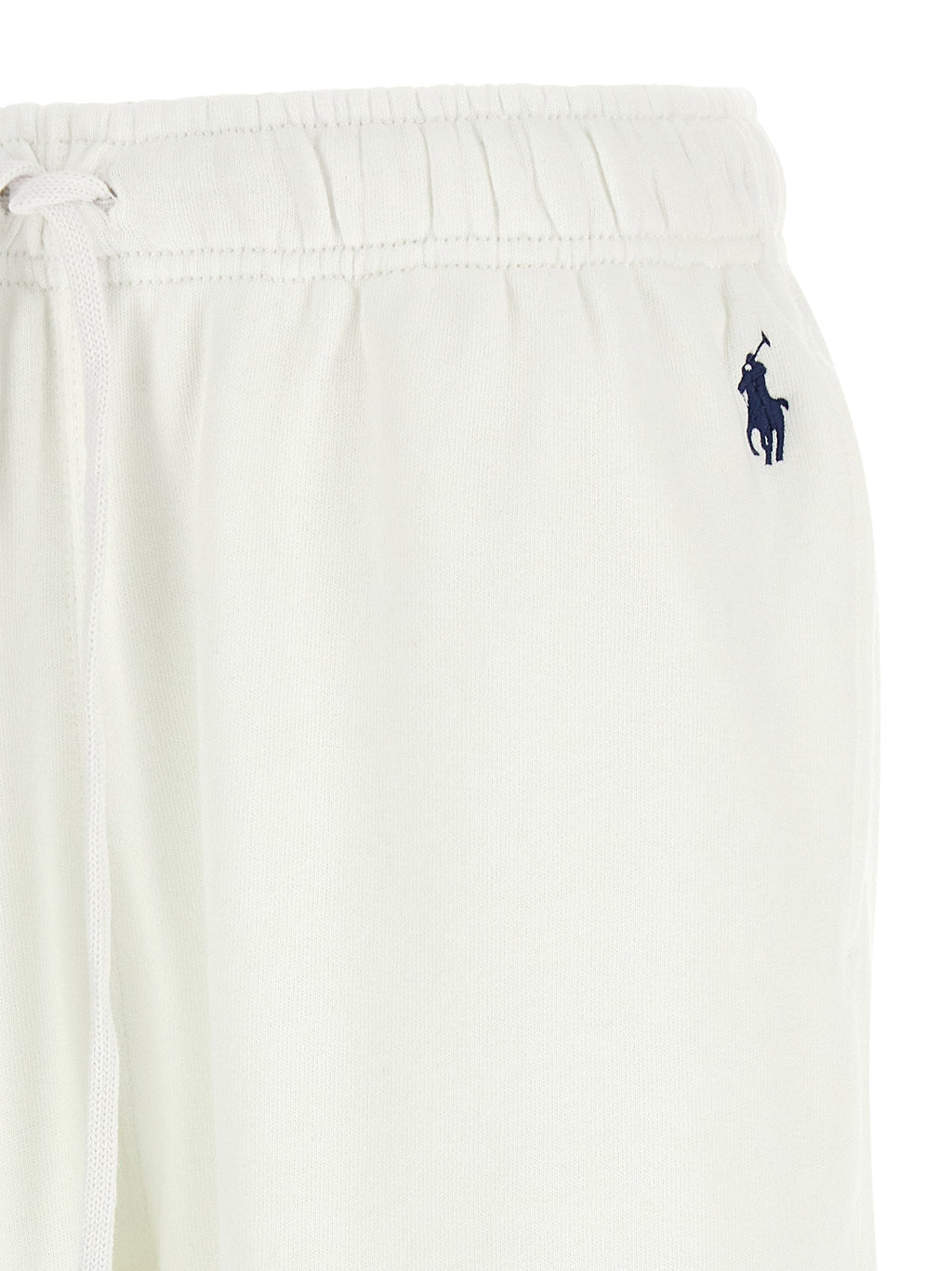 Polo Ralph Lauren White Cotton Joggers (Workout Pants) Polo Ralph Lauren