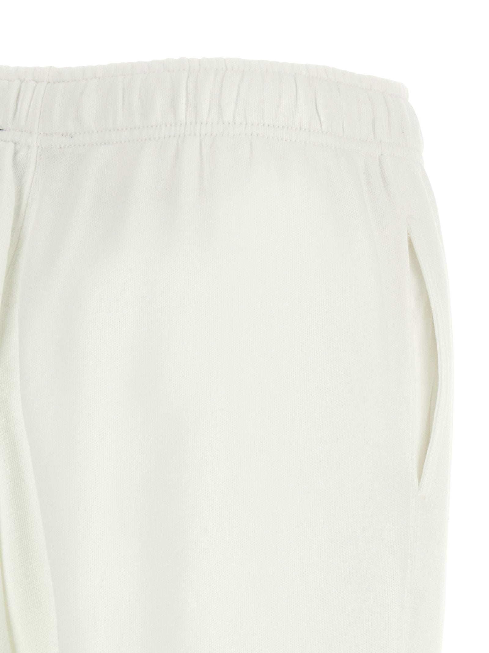 Polo Ralph Lauren White Cotton Joggers (Workout Pants) Polo Ralph Lauren