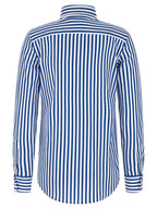 Polo Ralph Lauren Blue Cotton Blouse Polo Ralph Lauren