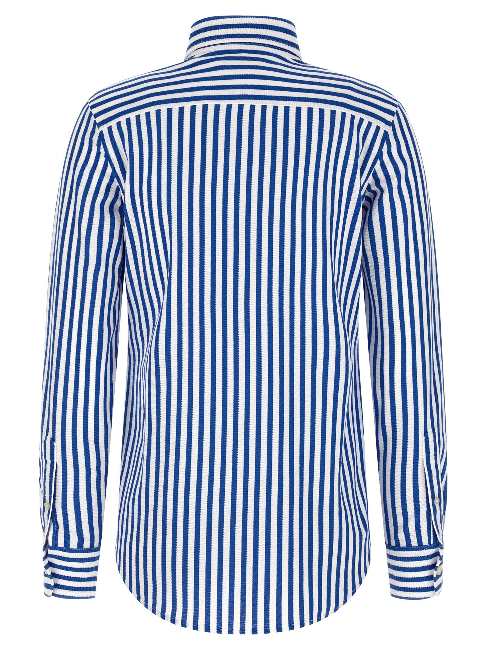 Polo Ralph Lauren Blue Cotton Blouse Polo Ralph Lauren