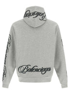 Balenciaga Gray Cotton Sweatshirt Balenciaga