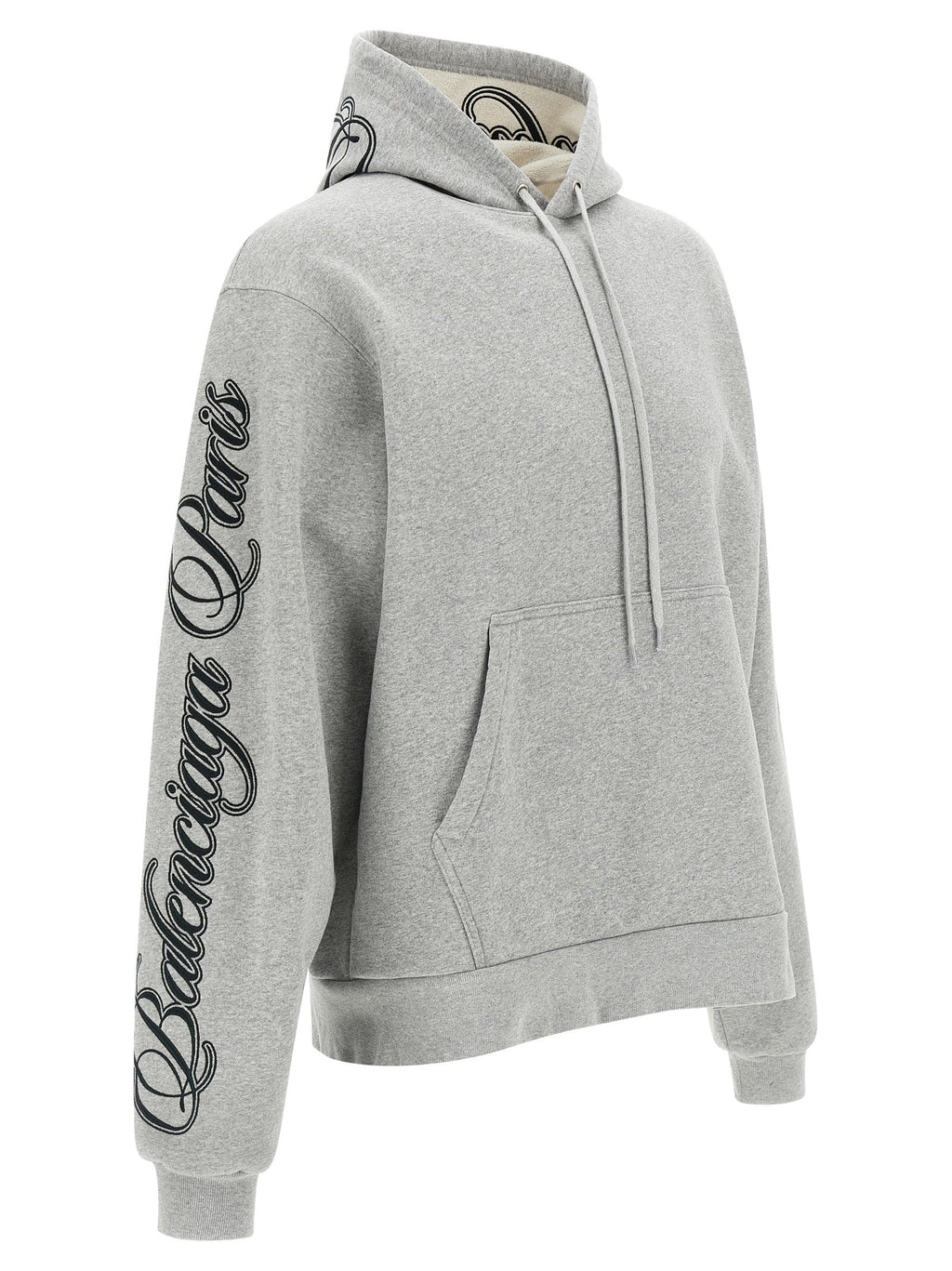 Balenciaga Gray Cotton Sweatshirt Balenciaga