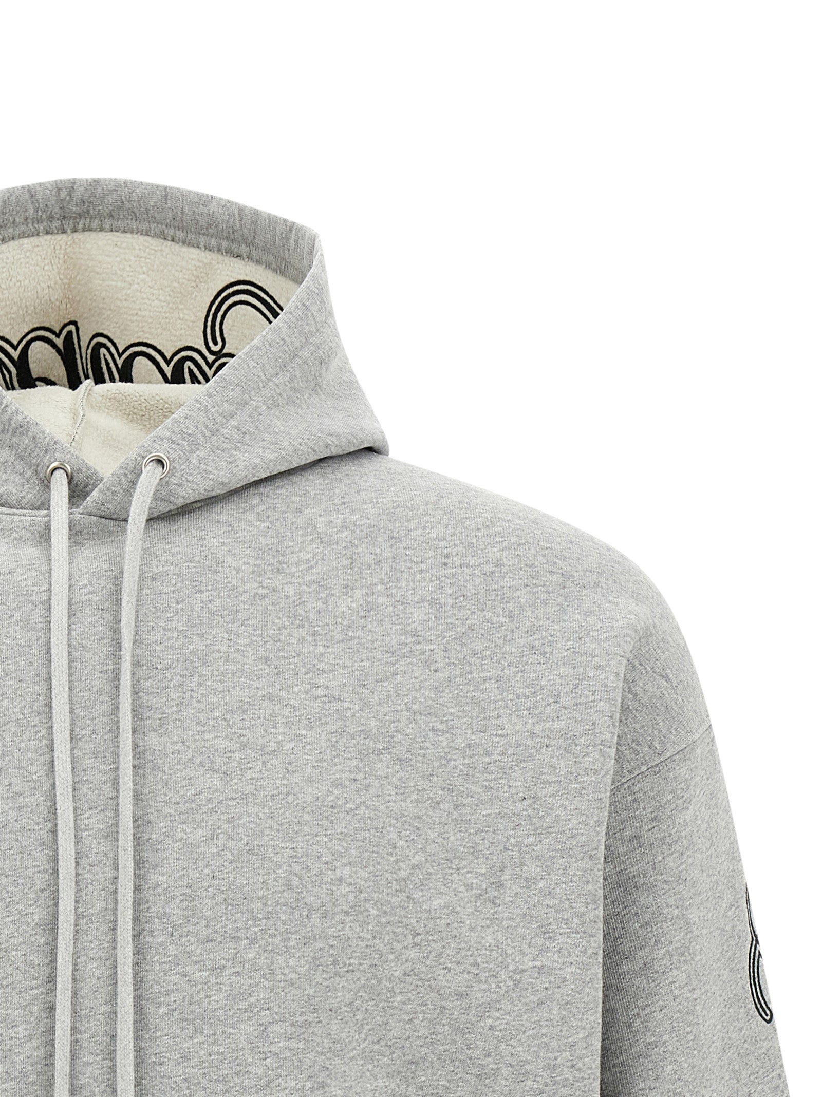 Balenciaga Gray Cotton Sweatshirt Balenciaga