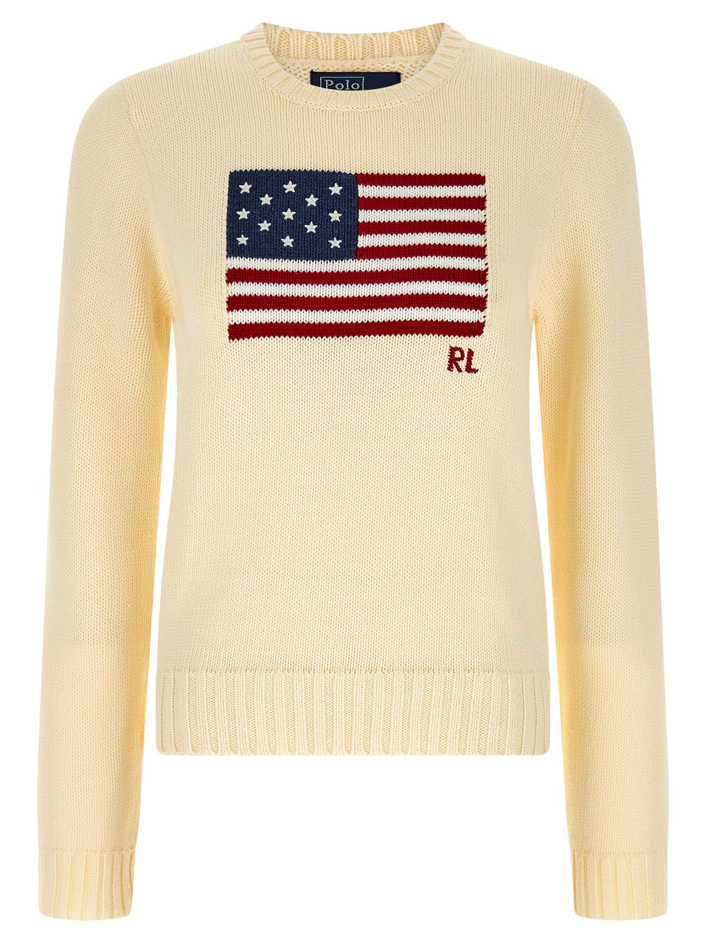 Polo Ralph Lauren Beige Cotton Cardigan Polo Ralph Lauren