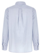 Polo Ralph Lauren Blue Cotton Blouse Polo Ralph Lauren