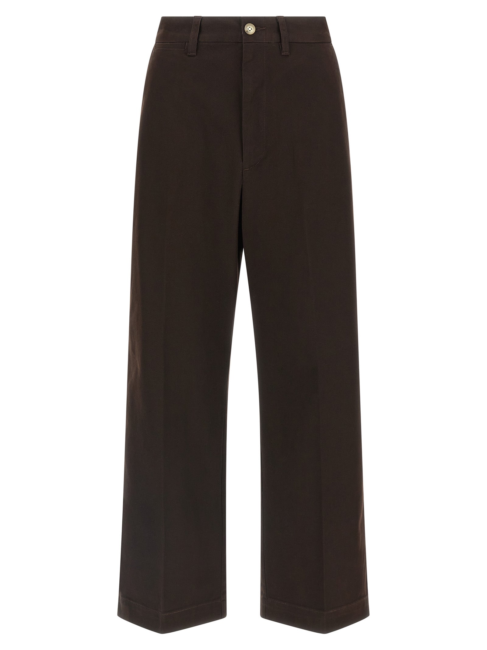 Polo Ralph Lauren Brown Cotton Chino Pants Polo Ralph Lauren