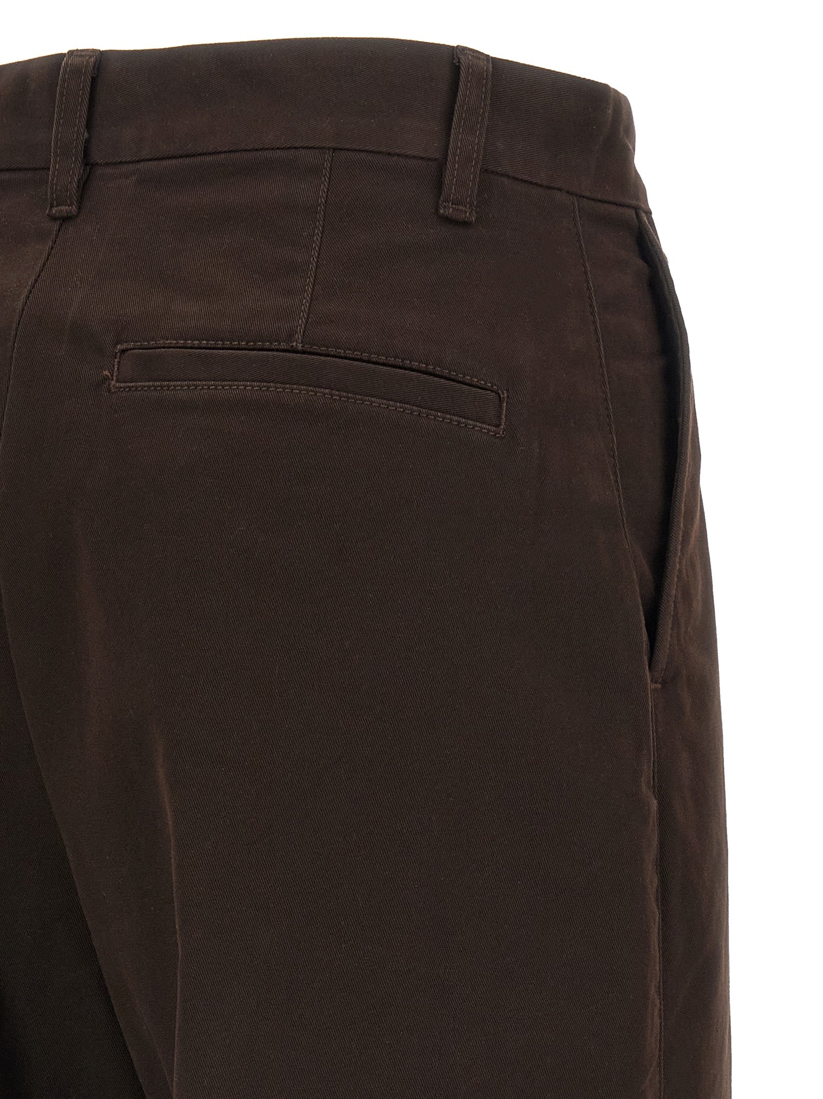 Polo Ralph Lauren Brown Cotton Chino Pants Polo Ralph Lauren