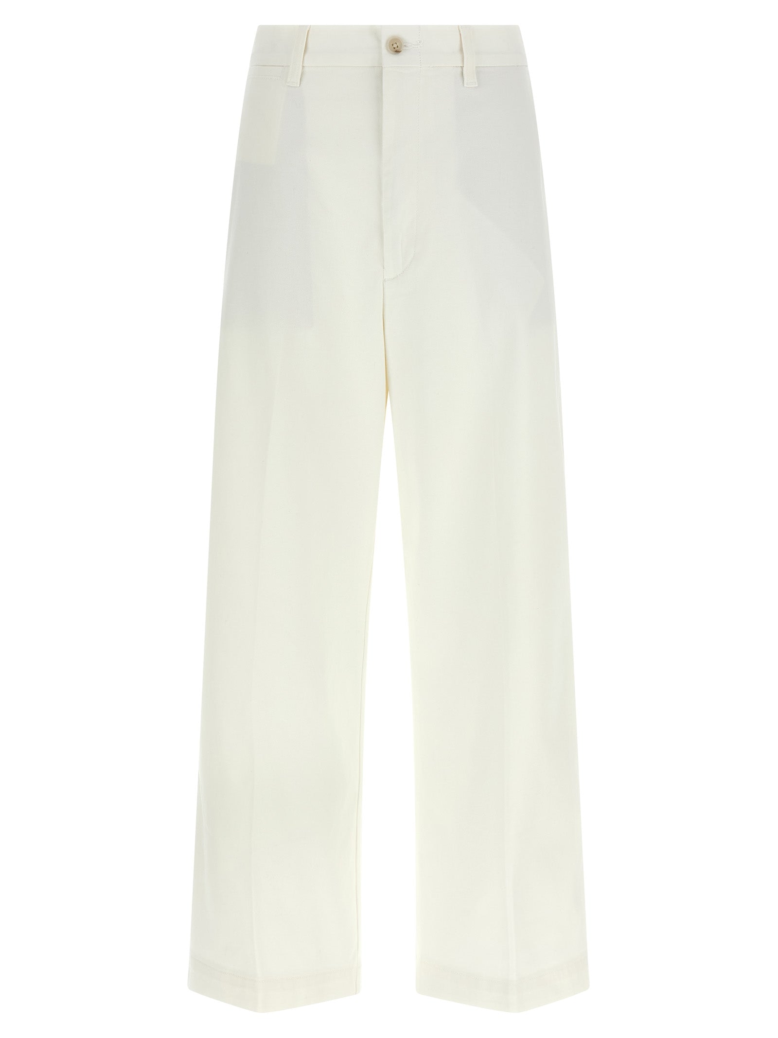 Polo Ralph Lauren White Cotton Chino Pants Polo Ralph Lauren