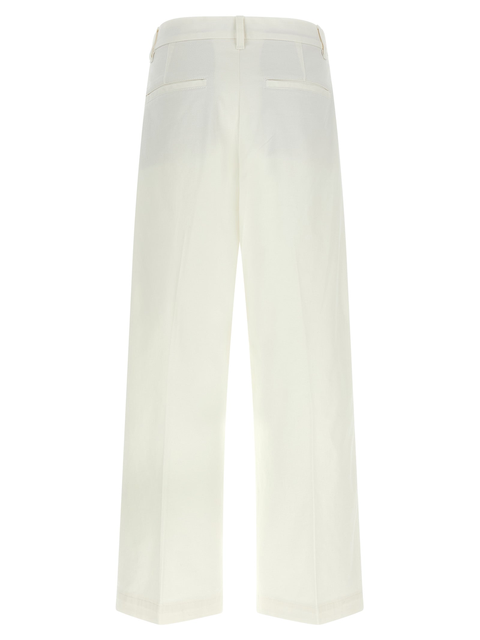 Polo Ralph Lauren White Cotton Chino Pants Polo Ralph Lauren