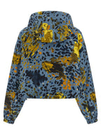 Fendi Blue Polyester Shell Jacket Fendi