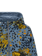 Fendi Blue Polyester Shell Jacket Fendi