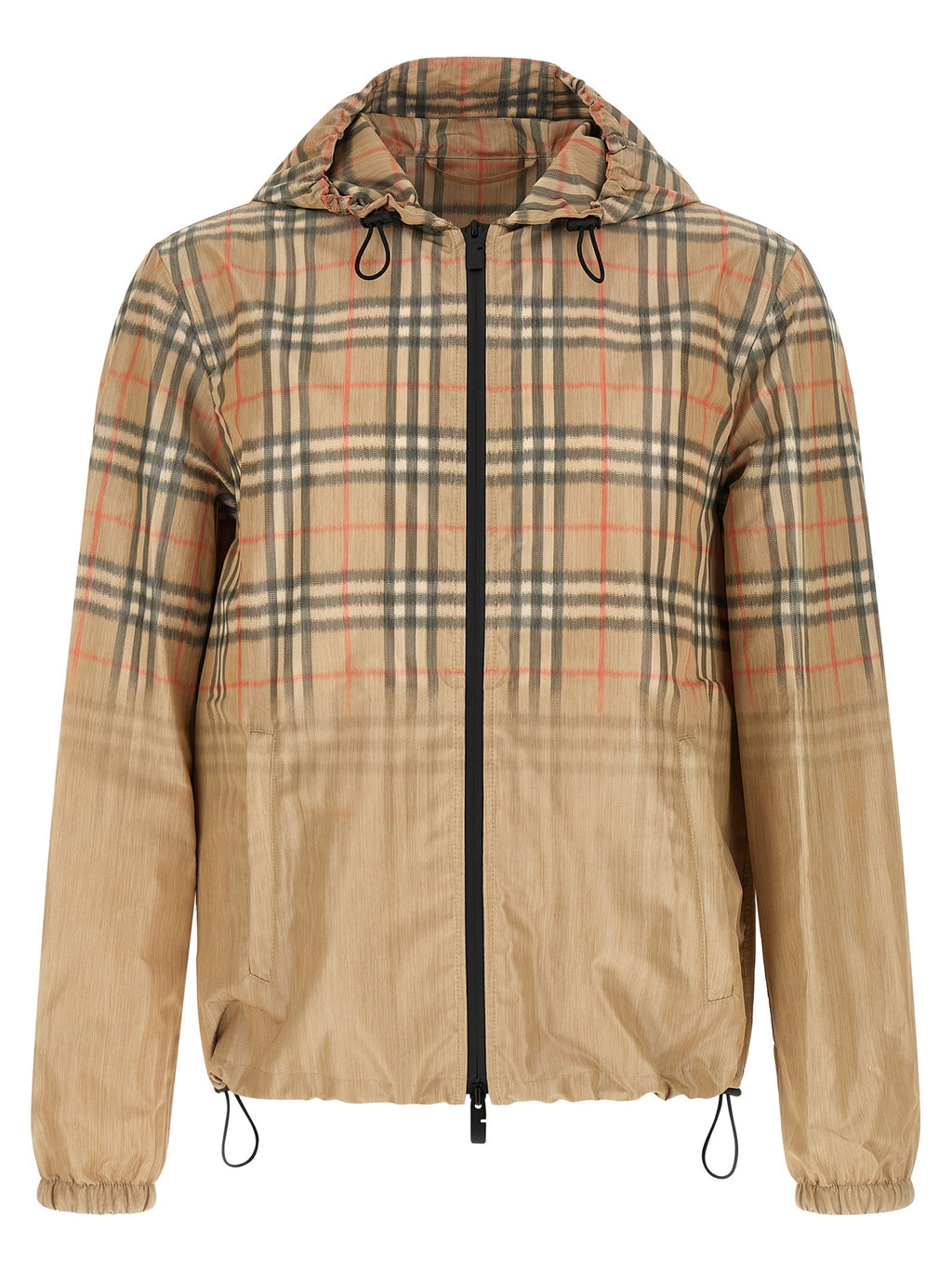 Burberry Beige Viscose Shell Jacket Burberry