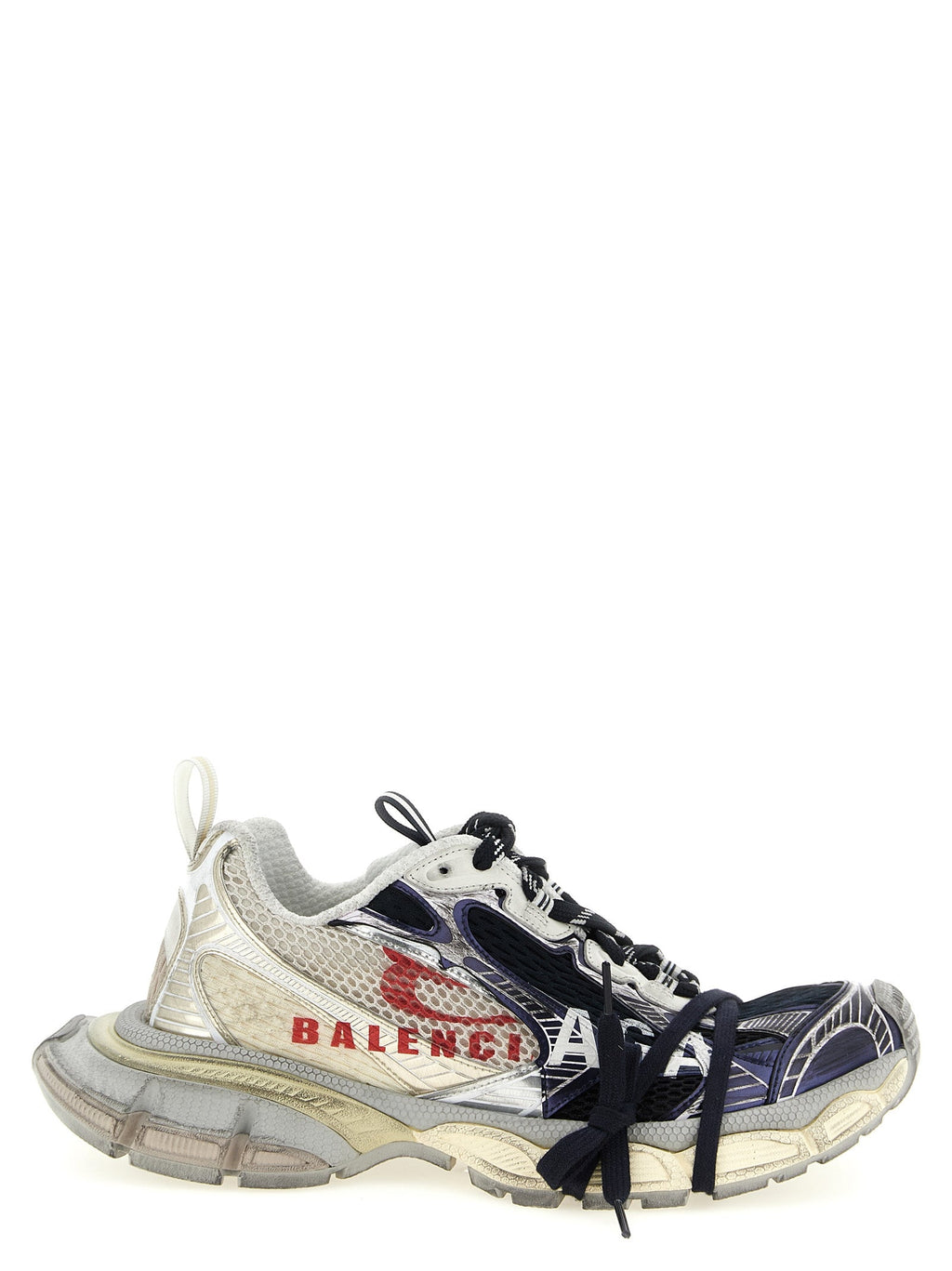 Balenciaga Multicolor Polyethylene Athletic Sneakers Balenciaga