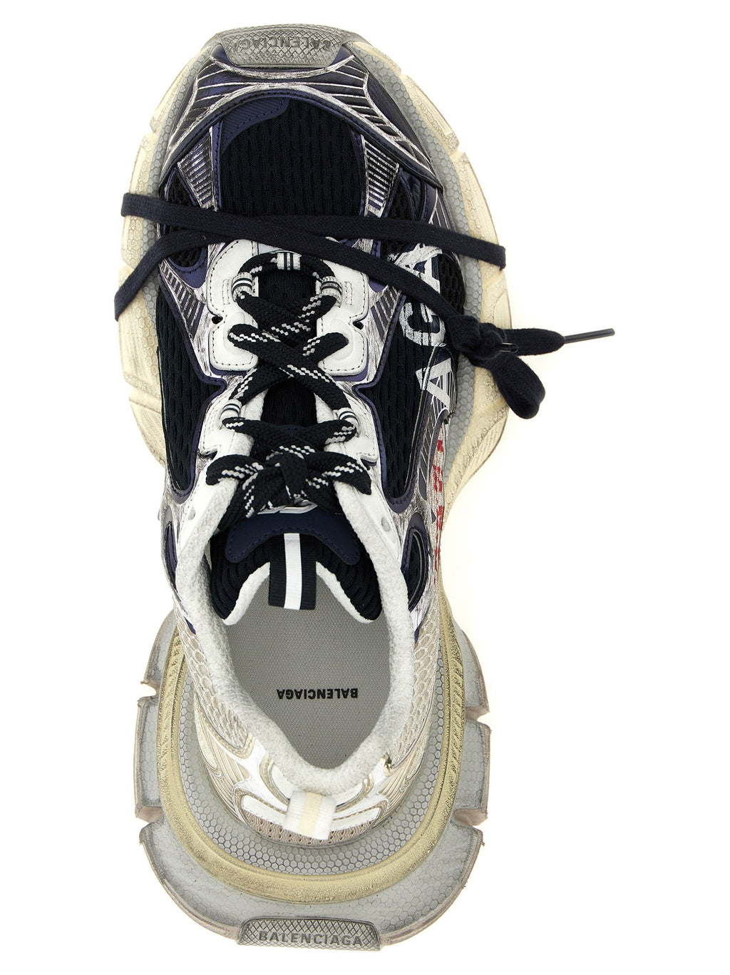 Balenciaga Multicolor Polyethylene Athletic Sneakers Balenciaga