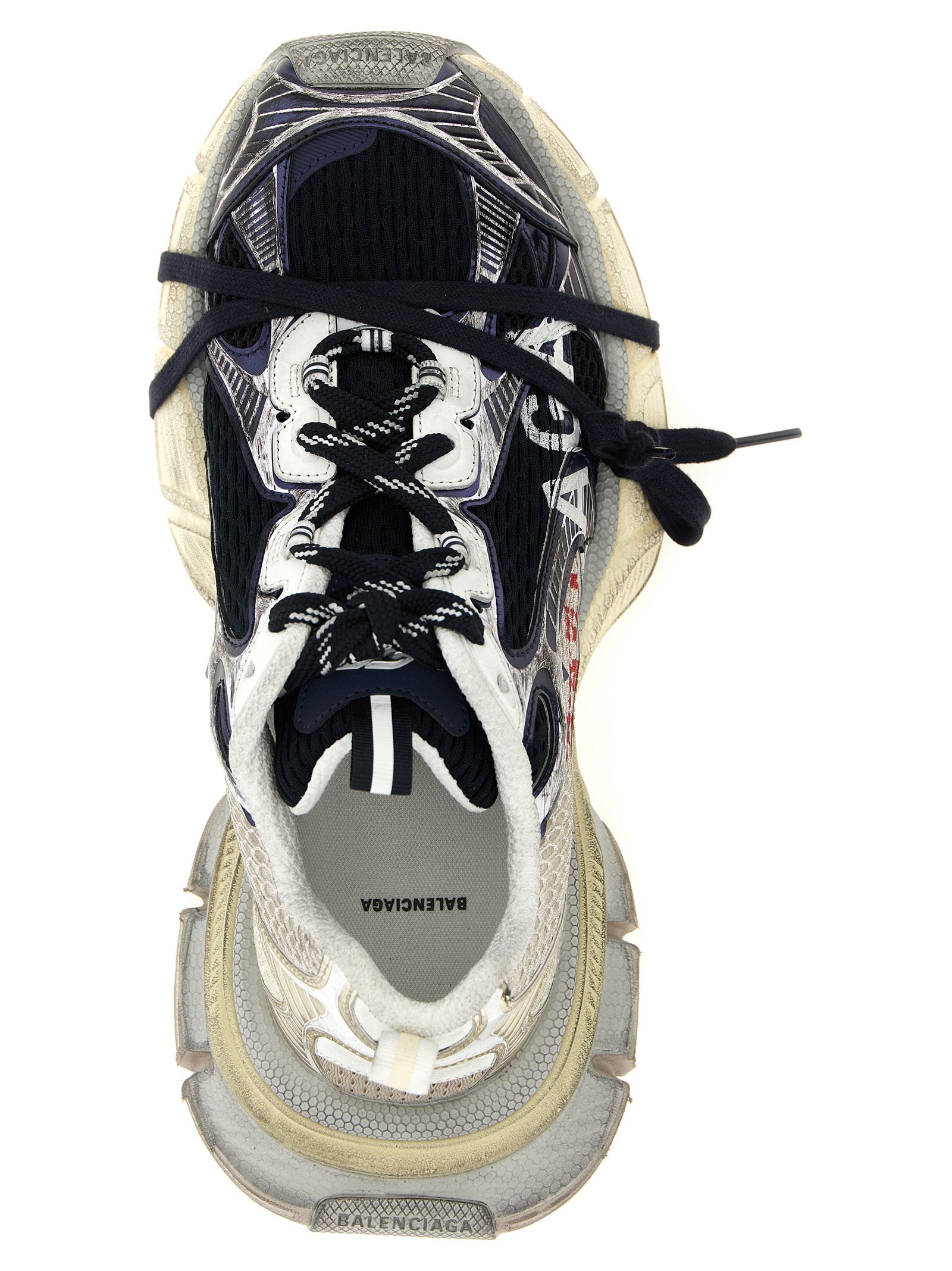 Balenciaga Multicolor Polyethylene Athletic Sneakers Balenciaga
