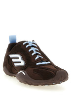 Balenciaga Brown Polyester Athletic Sneakers Balenciaga
