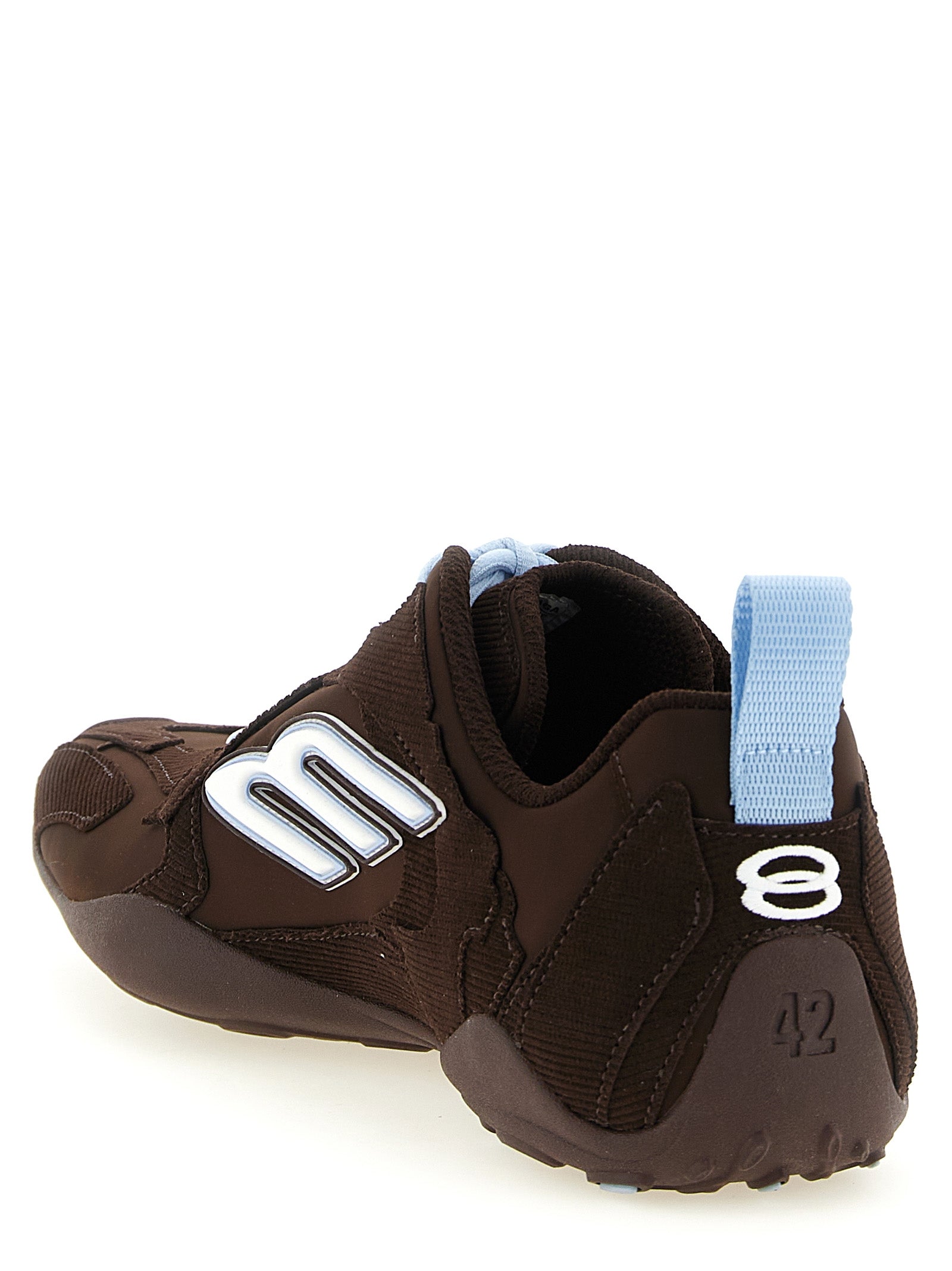 Balenciaga Brown Polyester Athletic Sneakers Balenciaga