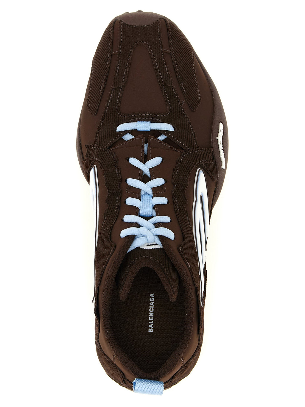 Balenciaga Brown Polyester Athletic Sneakers Balenciaga