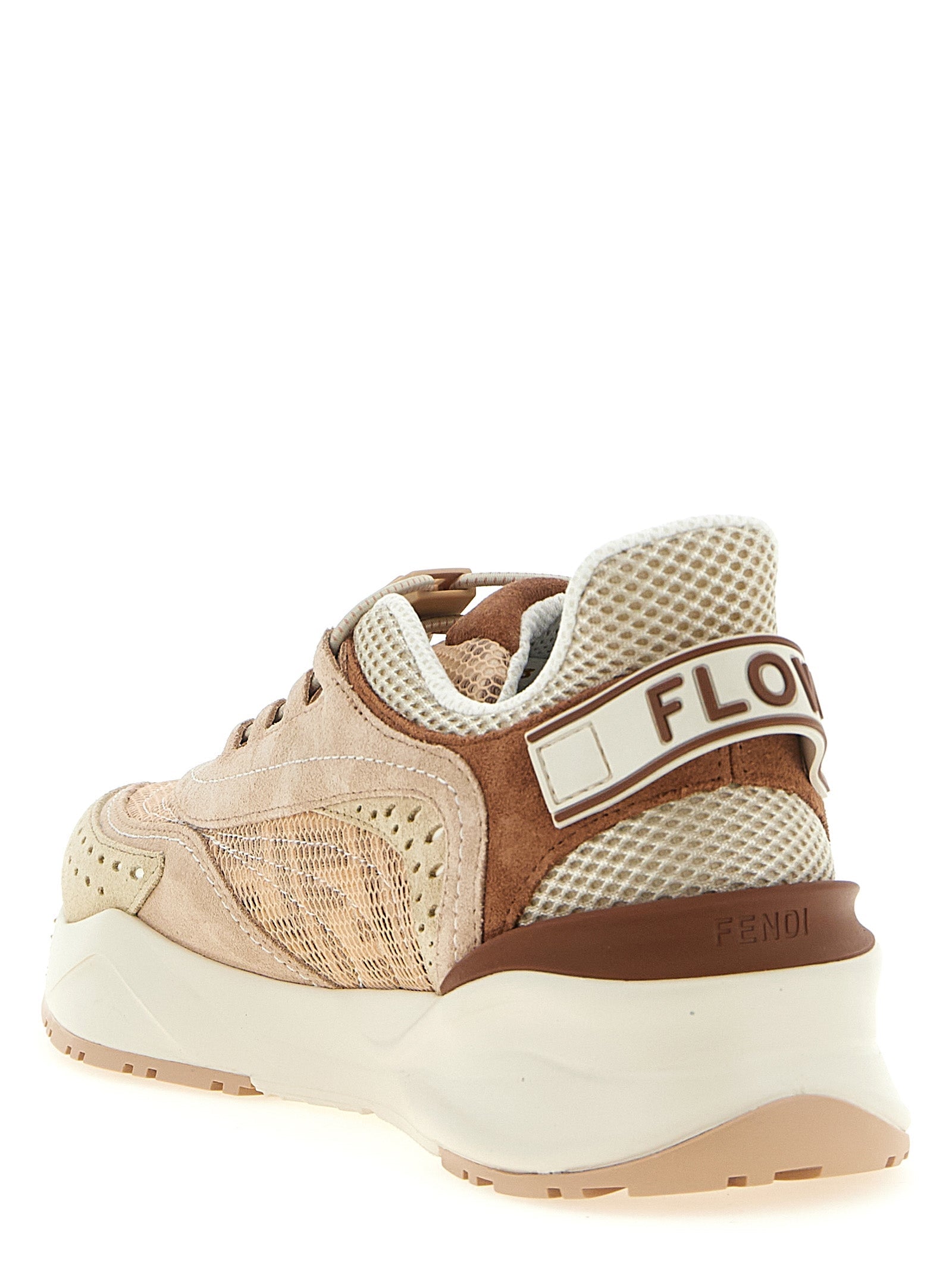 Fendi Multicolor Polyamide Athletic Sneakers Fendi