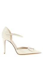 Valentino Garavani White Calfskin High Heel Pumps Valentino Garavani
