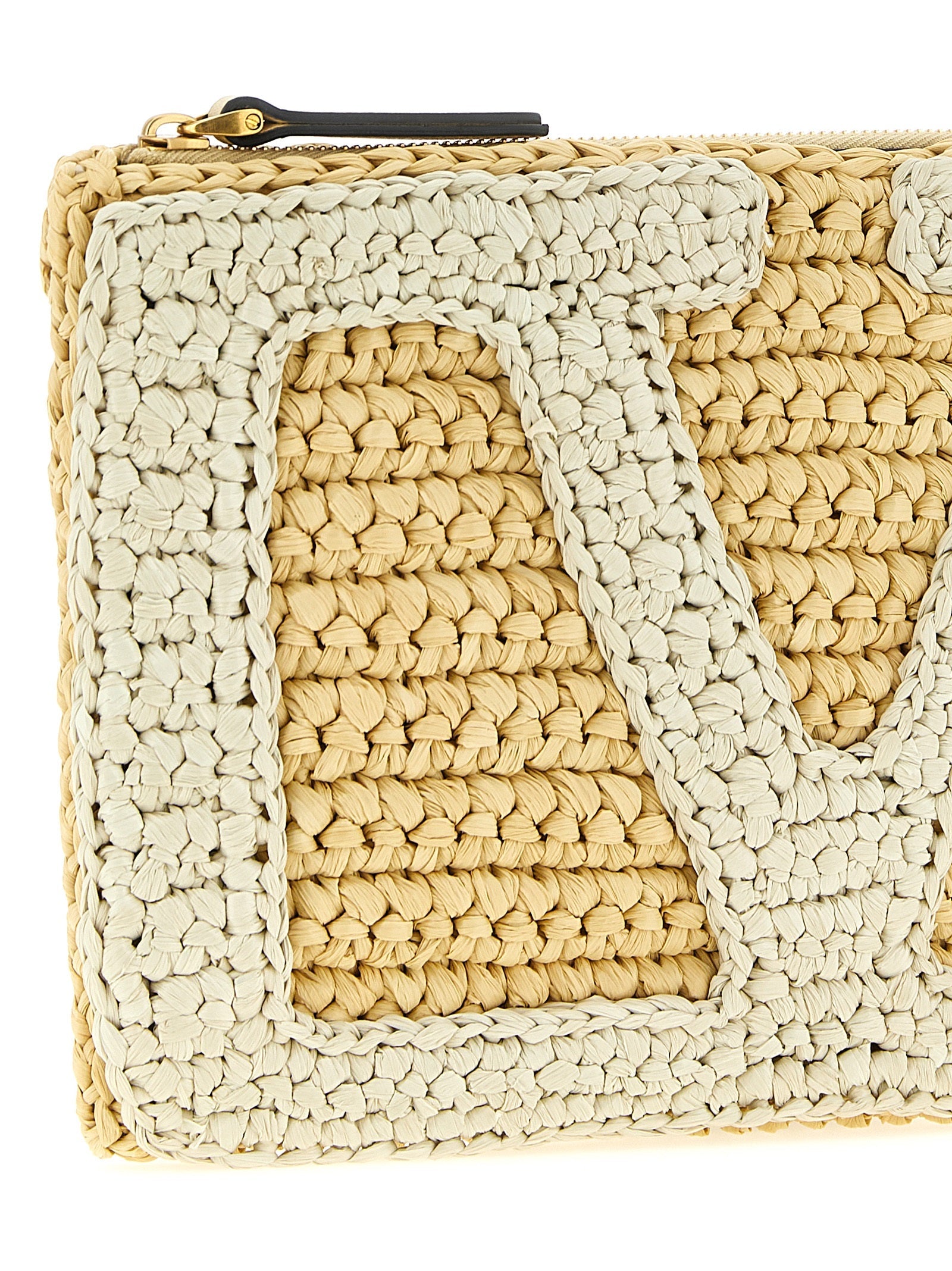 Valentino Garavani White Viscose Clutch Bag Valentino Garavani