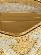 Valentino Garavani White Viscose Clutch Bag Valentino Garavani