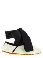 Valentino Garavani Bicolor Lamb Leather Ballet Flats Valentino Garavani