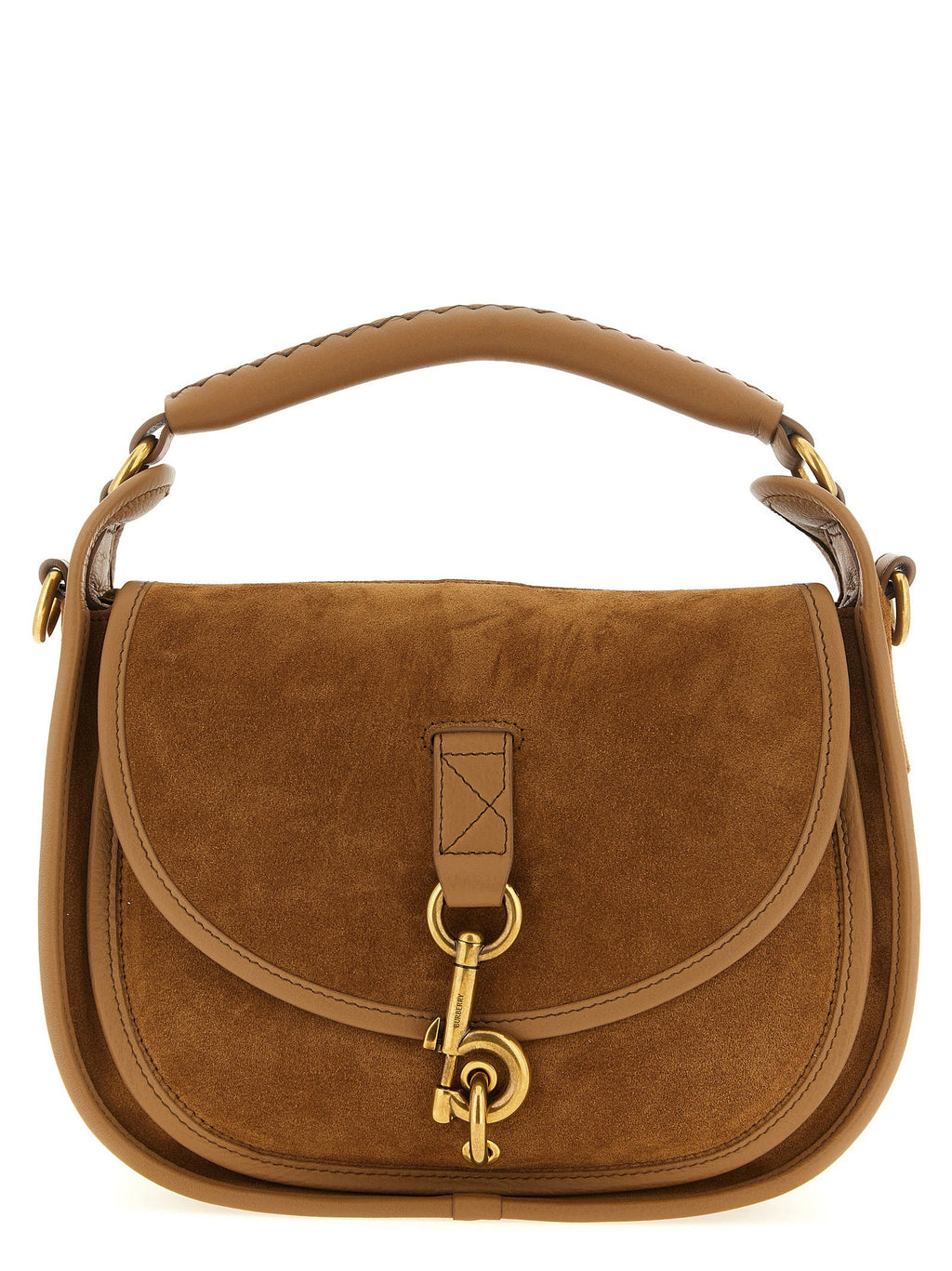Burberry Beige Calfskin Handbag Burberry