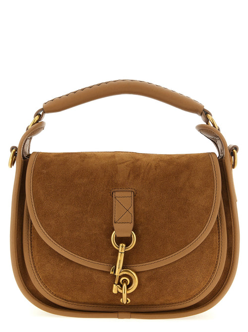 Burberry Beige Calfskin Handbag Burberry