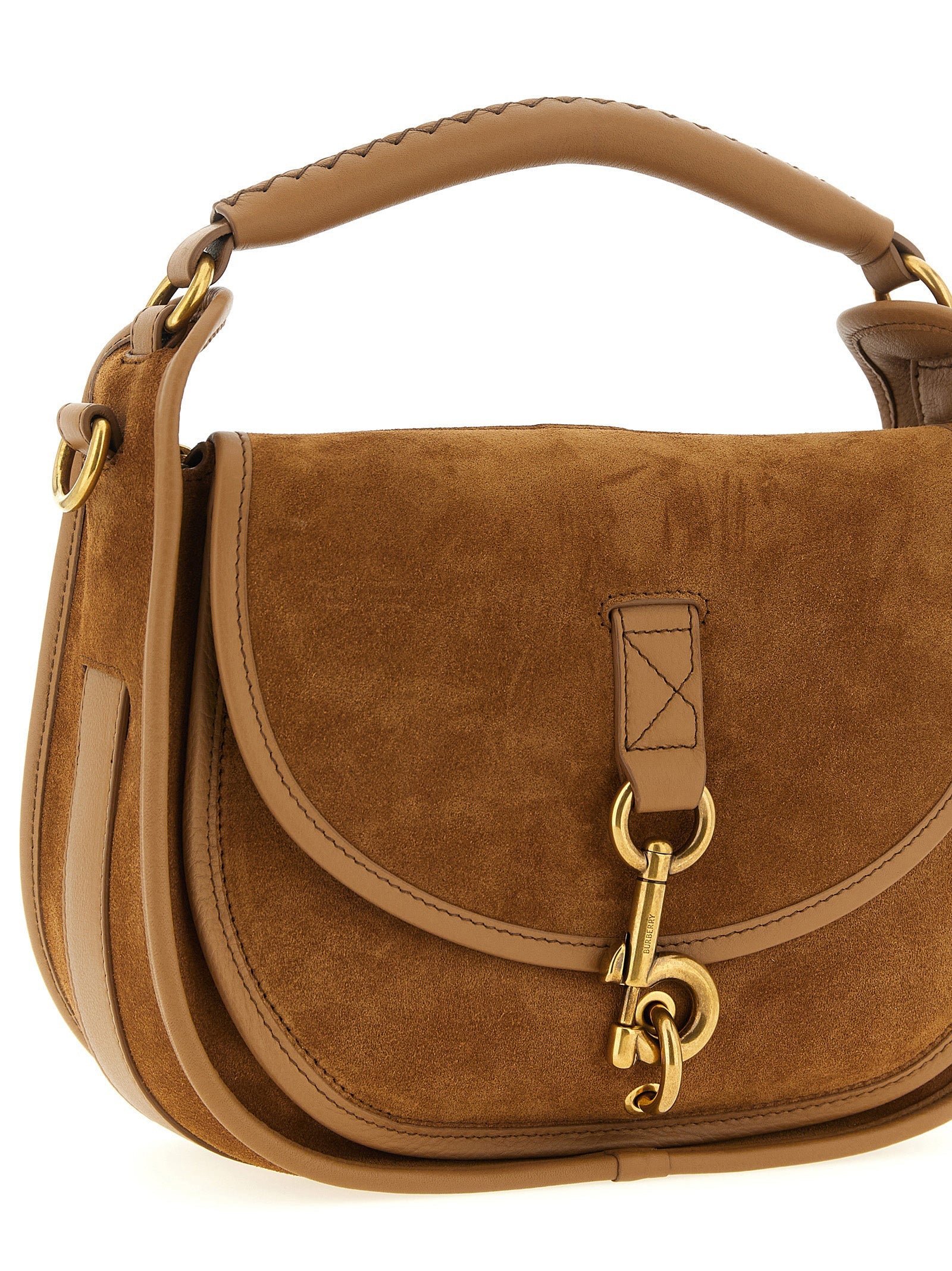 Burberry Beige Calfskin Handbag Burberry