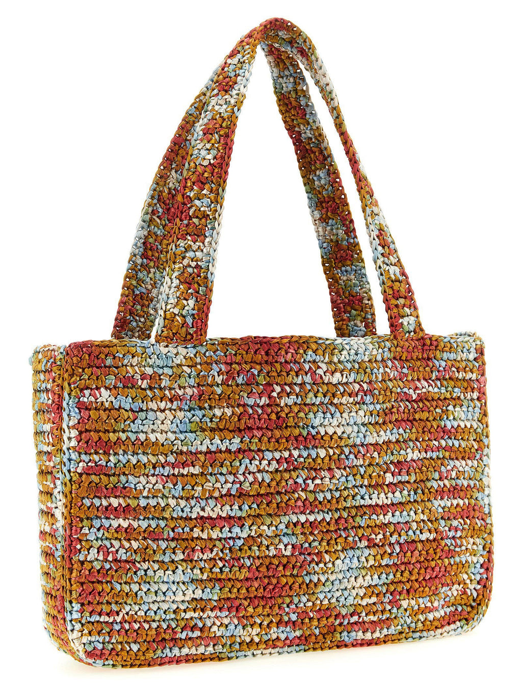 Valentino Garavani Multicolor Viscose Tote Bag Valentino Garavani