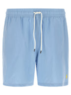 Polo Ralph Lauren Blue Polyester Swim Shorts Polo Ralph Lauren