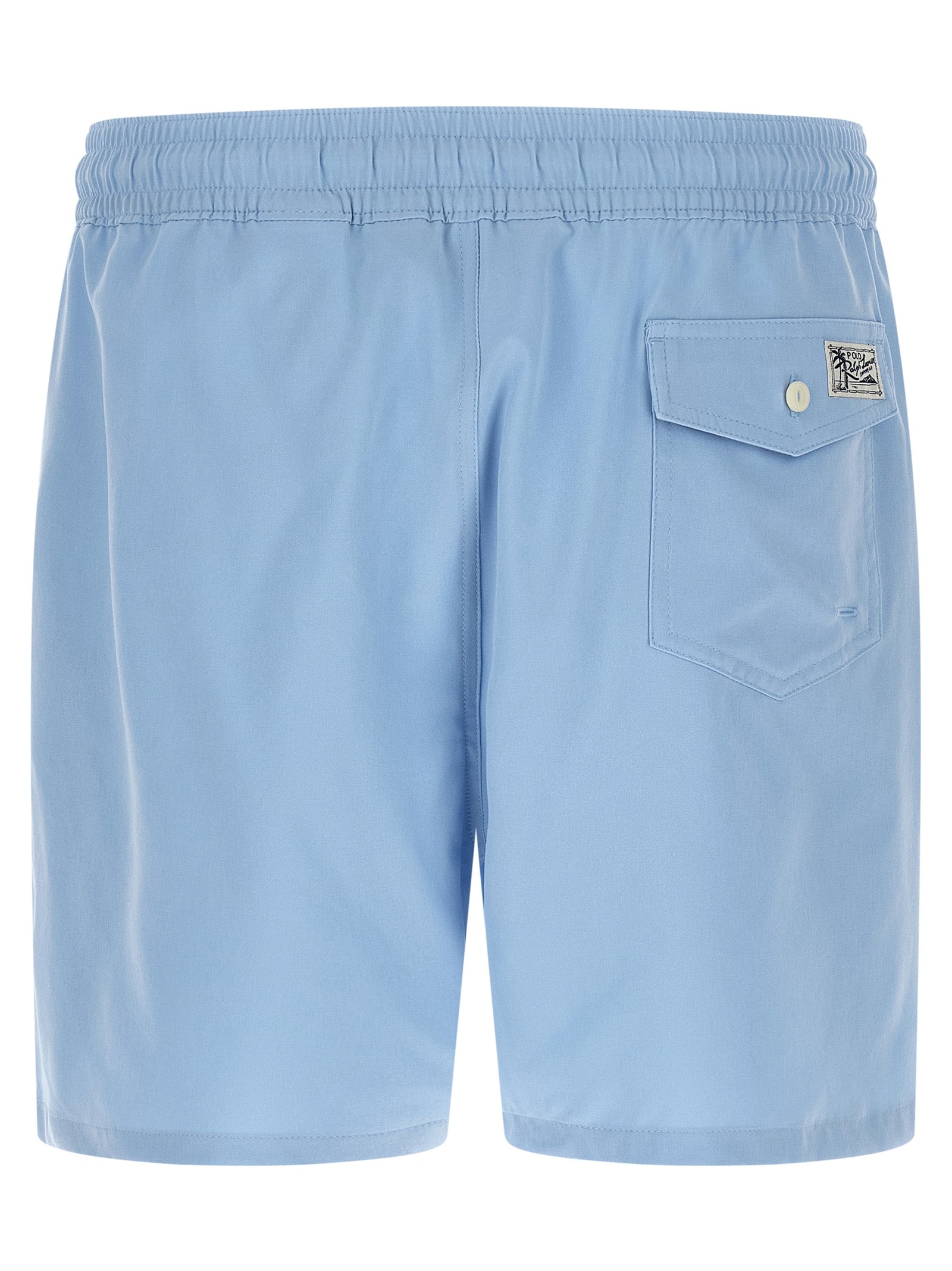 Polo Ralph Lauren Blue Polyester Swim Shorts Polo Ralph Lauren