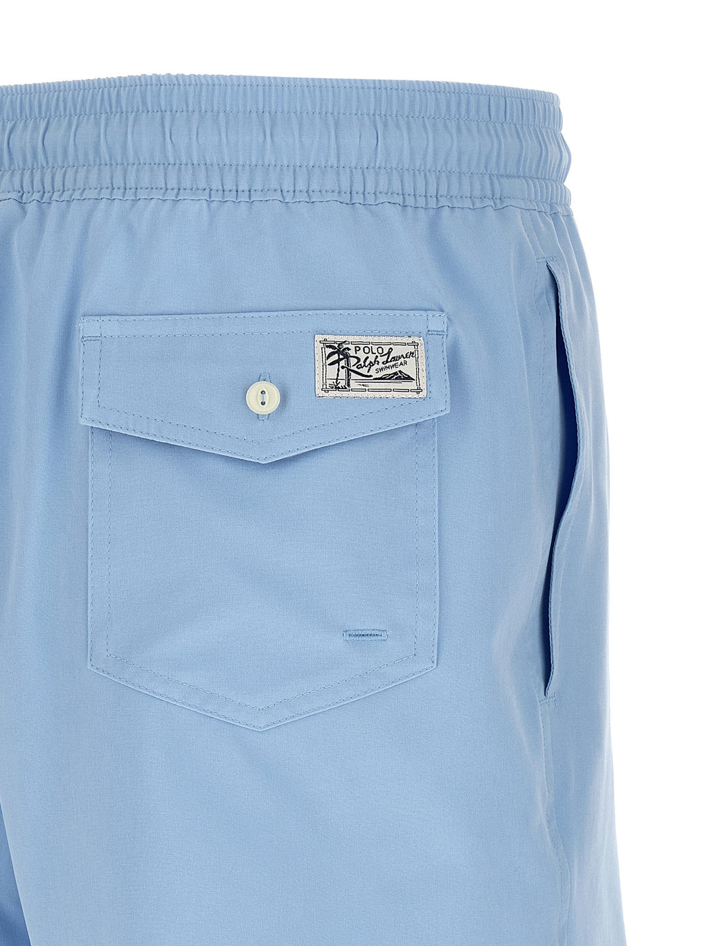 Polo Ralph Lauren Blue Polyester Swim Shorts Polo Ralph Lauren