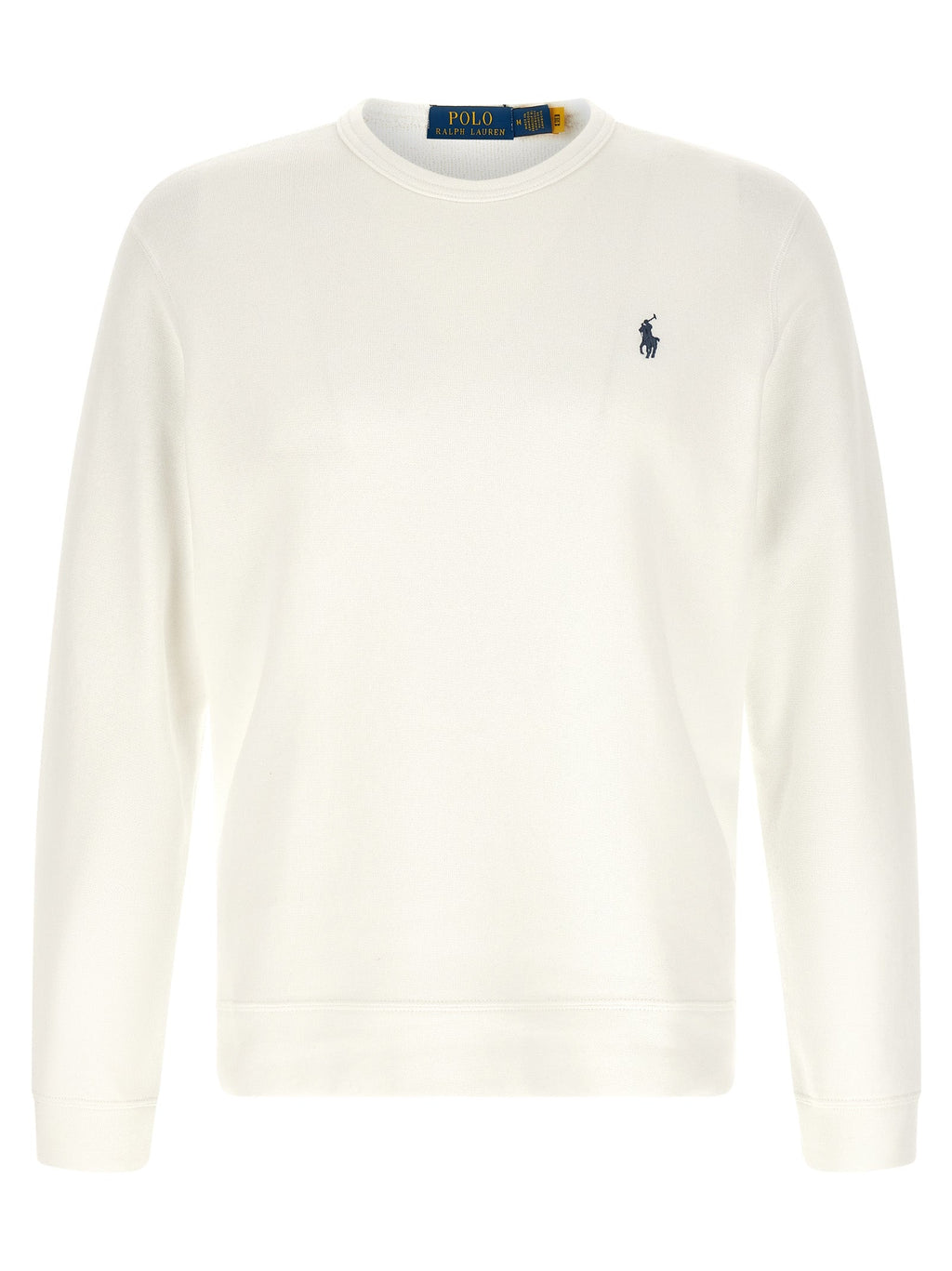Polo Ralph Lauren White Cotton Sweatshirt Polo Ralph Lauren