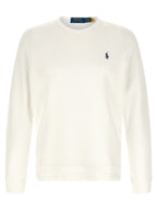 Polo Ralph Lauren White Cotton Sweatshirt Polo Ralph Lauren