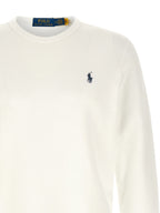 Polo Ralph Lauren White Cotton Sweatshirt Polo Ralph Lauren