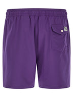 Polo Ralph Lauren Purple Polyester Shorts Polo Ralph Lauren