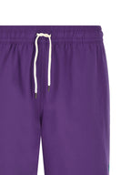 Polo Ralph Lauren Purple Polyester Shorts Polo Ralph Lauren