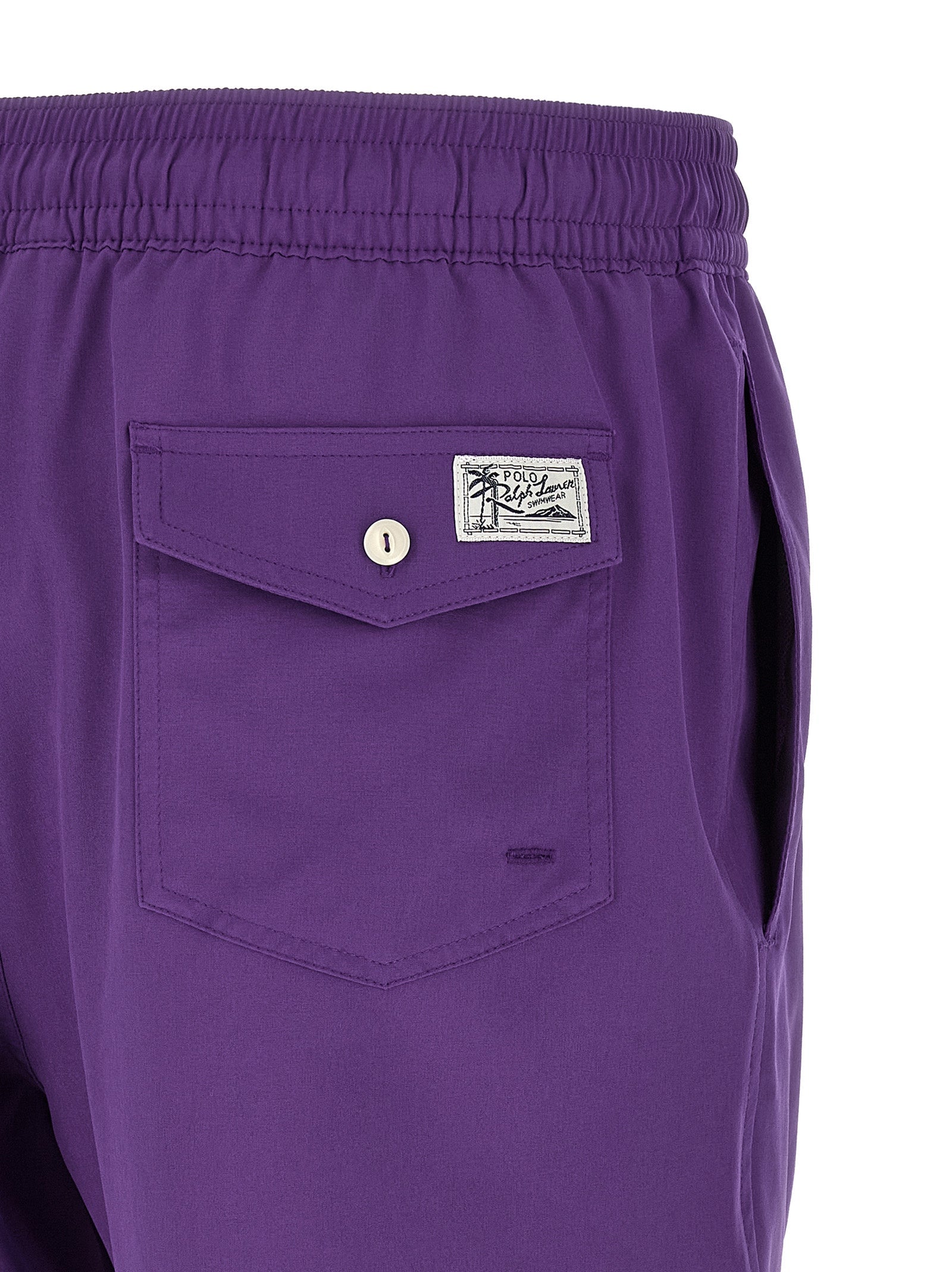Polo Ralph Lauren Purple Polyester Shorts Polo Ralph Lauren