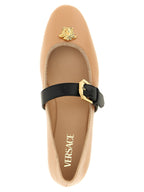 Versace Multicolor Lamb Leather Ballet Flats Versace