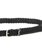 Saint Laurent Black Calfskin Regular Belt Saint Laurent