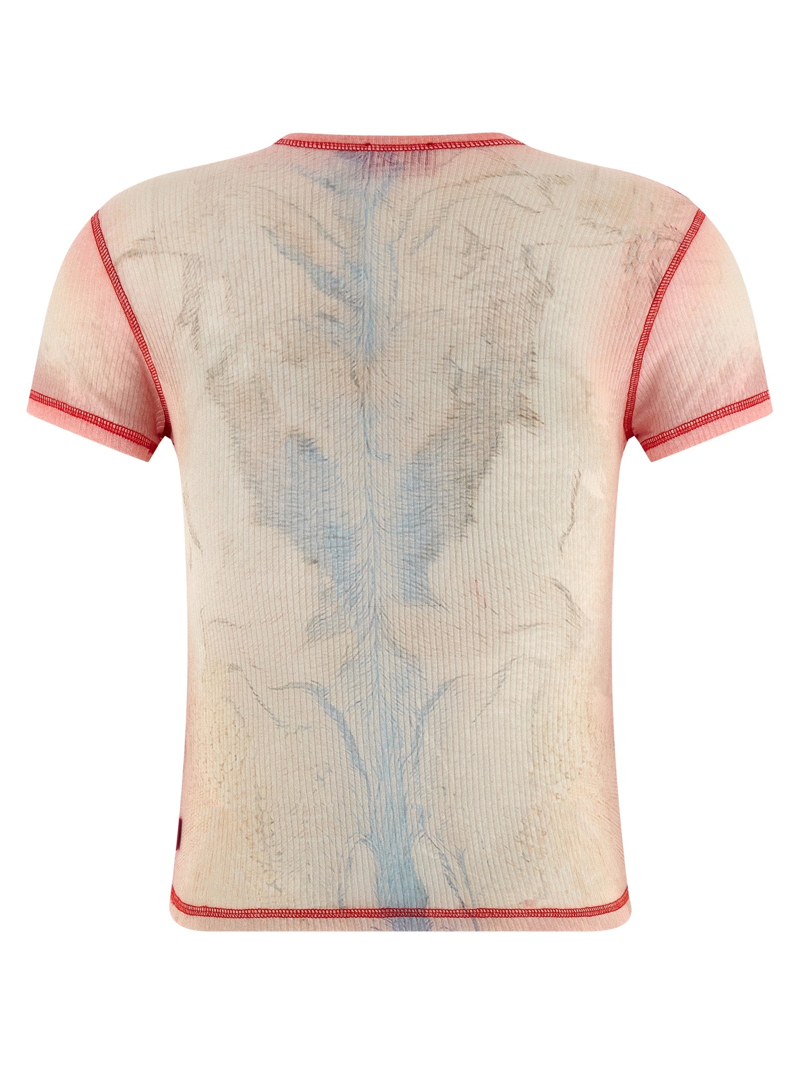 Diesel Multicolor Cotton T-Shirt Diesel