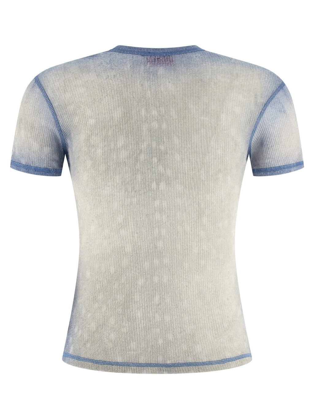 Diesel Blue Cotton T-Shirt Diesel