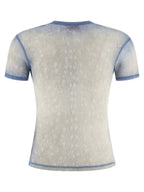 Diesel Blue Cotton T-Shirt Diesel